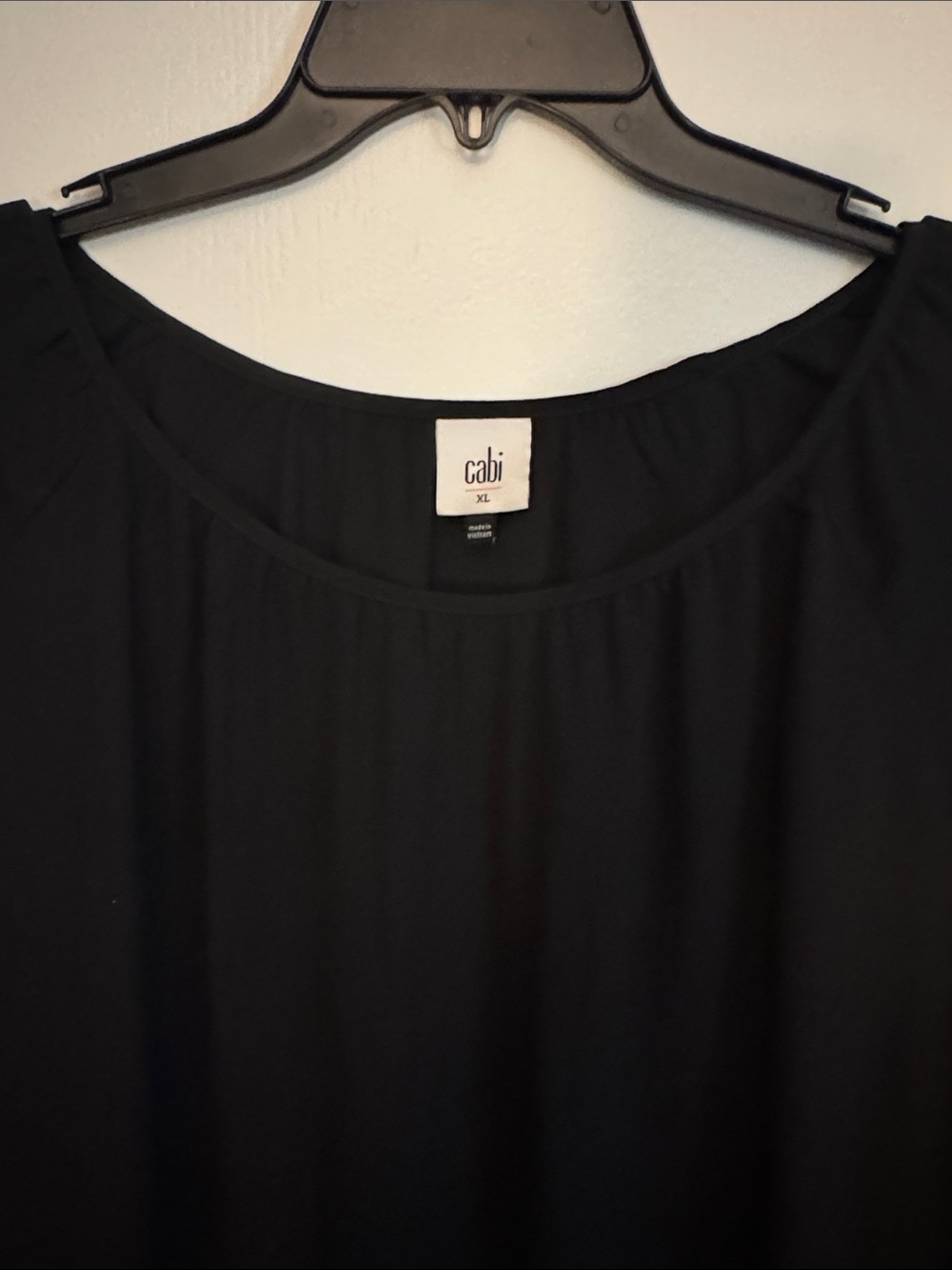 Cabi Black Round Trip Blouse - Picture 2 of 5